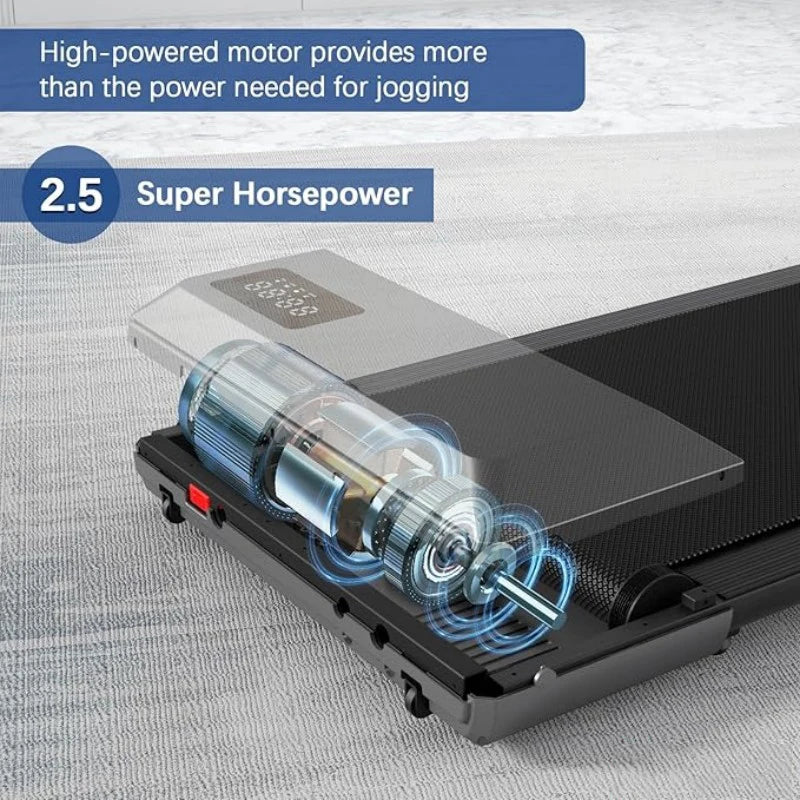 2.5HP Folding Treadmill Walking Pad Home Fitness Machine