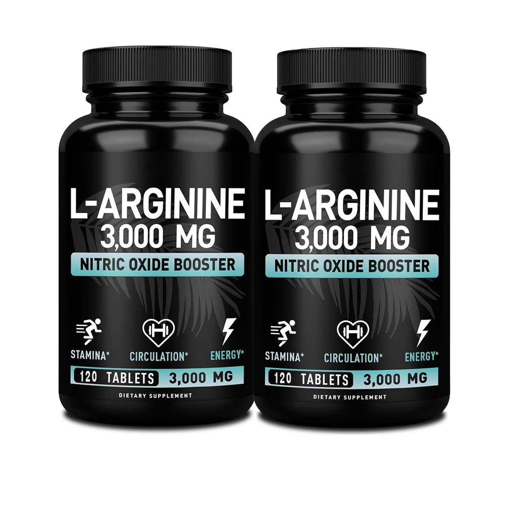 L-Arginine 3000mg Muscle Energy Endurance Heart Support