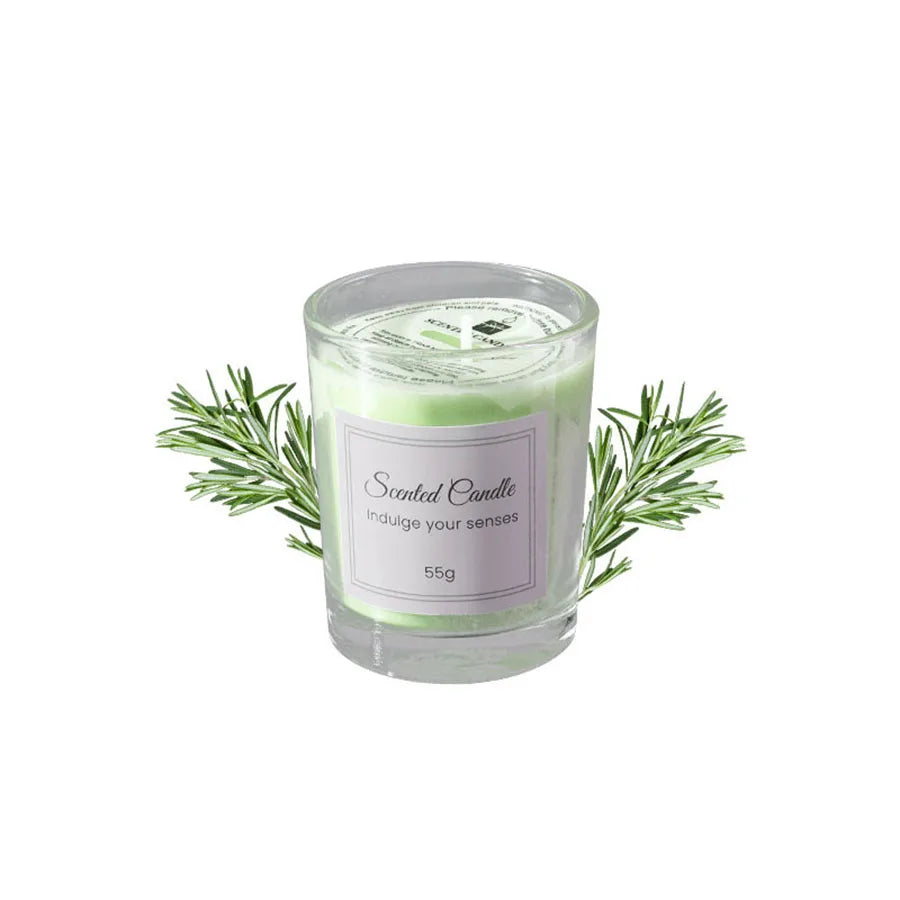 Handmade Soy Aromatherapy Candle Gift Box Glass Jar