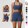 Women's 2-Piece Pocket Yoga Activewear Set with Leggings