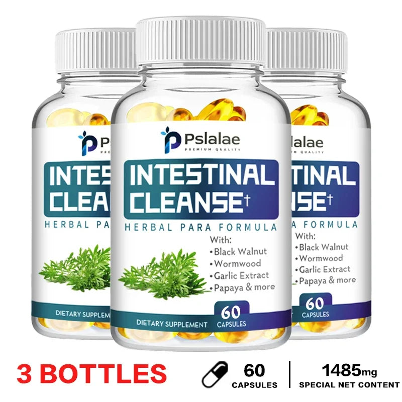 Intestinal Cleanse Detox Colon Liver Support Capsules Formula