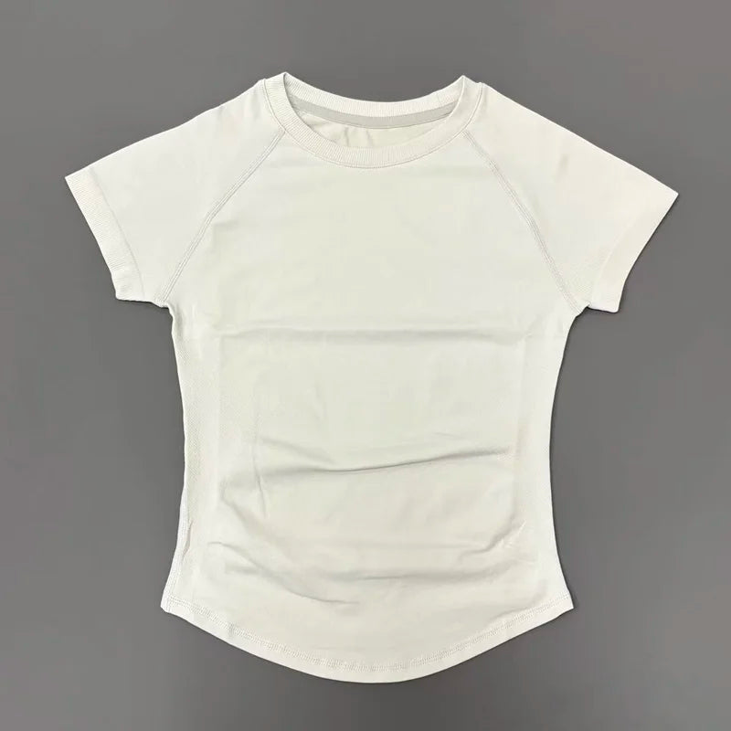 Women's Quick Dry Breathable Short Sleeve Sports T-Shirt