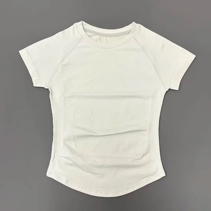 Women's Quick Dry Breathable Short Sleeve Sports T-Shirt