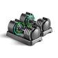 Adjustable Dumbbell Set Pair 5-in-1 Home Gym Weights
