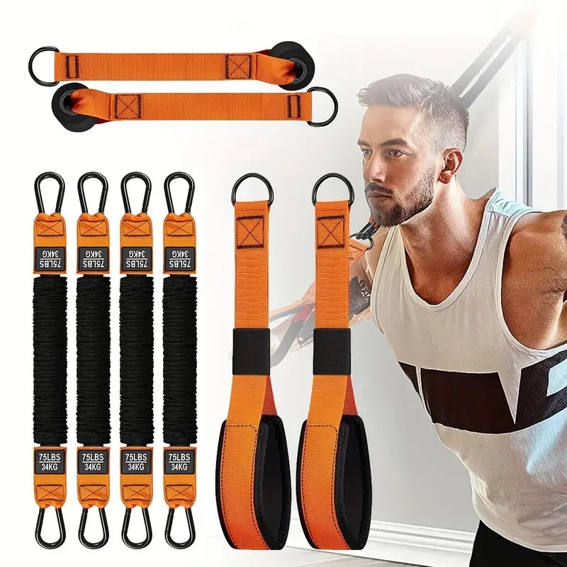 Resistance Band Home Fitness Strength Training Workout Equipment