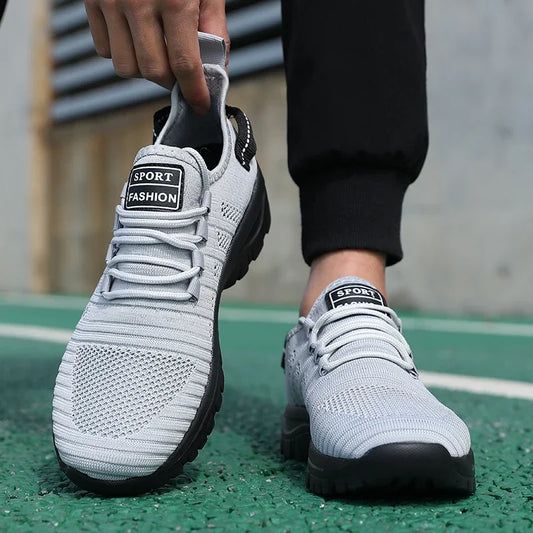Breathable Lightweight Running Sneakers Unisex Athletic Training Shoes