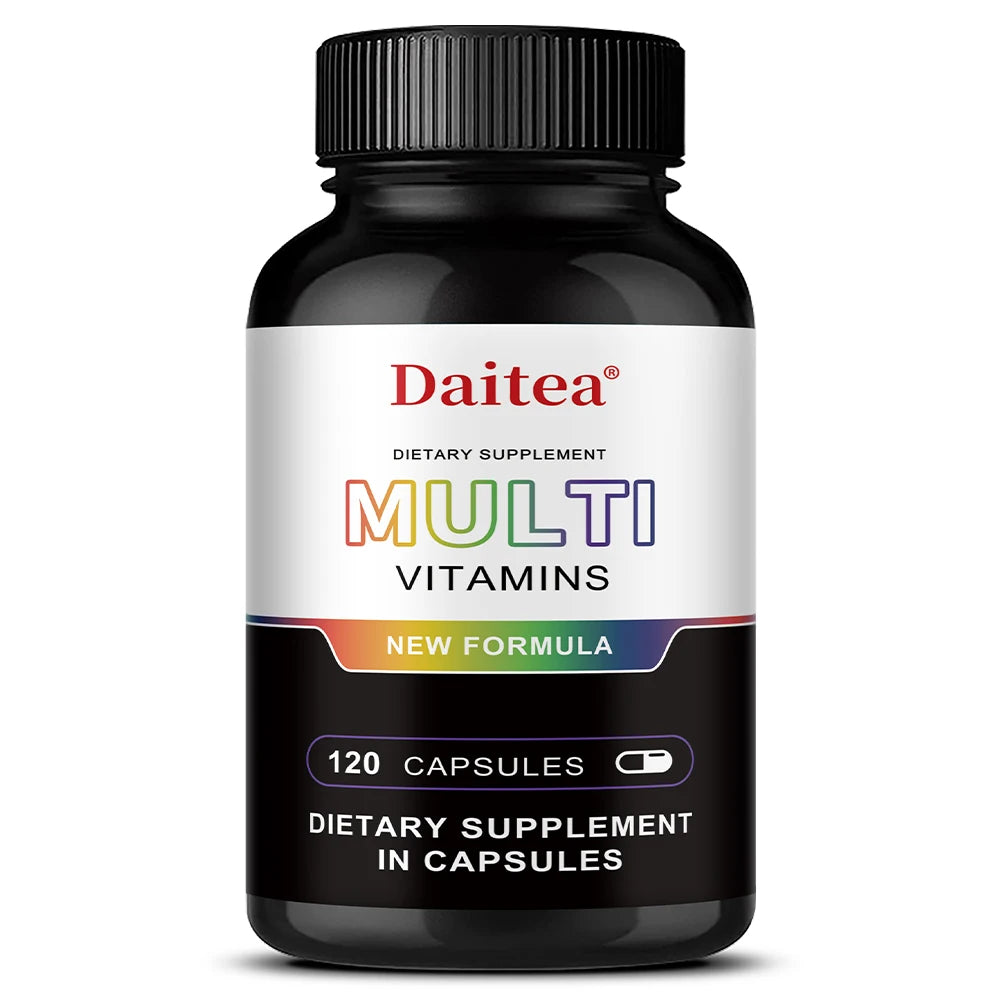 Multivitamin Mineral Energy Muscle Immune Support Capsules 120ct