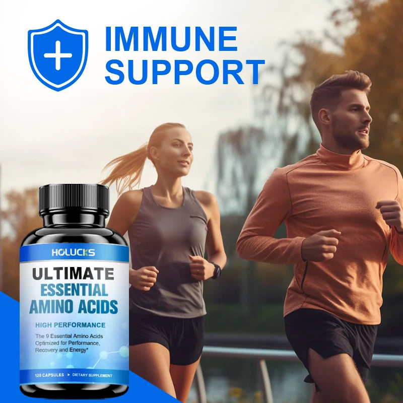 Advanced Amino Acid Capsules Muscle Strength Energy Support