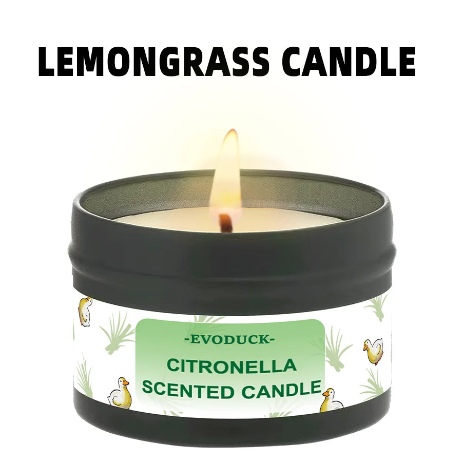 Citronella Outdoor Candle Fresh Lemongrass Patio Garden Decor