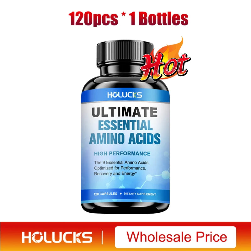 Advanced Amino Acid Capsules Muscle Strength Energy Support