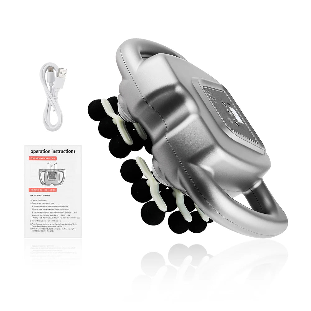 42 Head Fascia Gun Deep Tissue Muscle Massager Device