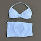 Women's 2-Piece Sports Bra and Shorts Activewear Set