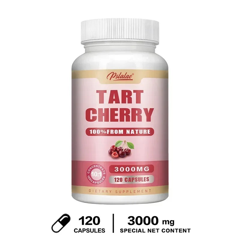 Tart Cherry Capsules 3000mg Joint Recovery Uric Support