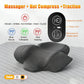 Electric Neck Massager Pillow with Heat and Vibration Support