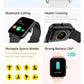 COLMI P81 Smart Watch with Voice Calling – 1.9" HD Display & Health Monitor