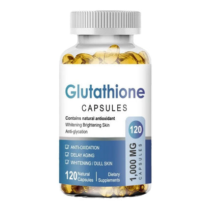 Glutathione 1000mg Antioxidant Liver Brain Support Capsules