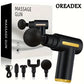 Portable Handheld Massage Gun USB Rechargeable Deep Tissue Massager