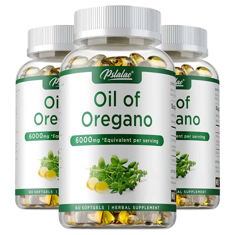 Oil of Oregano Capsules Digestive Immune Support Herbal