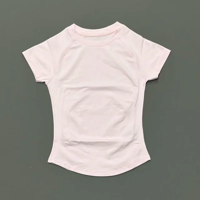 Women's Quick Dry Breathable Short Sleeve Sports T-Shirt