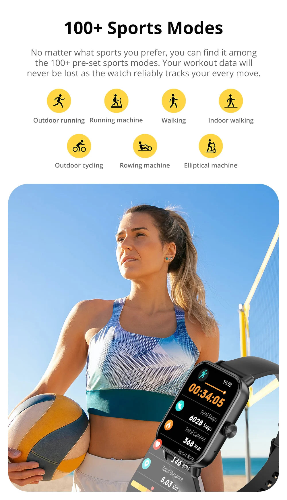 COLMI P81 Smart Watch with Voice Calling – 1.9" HD Display & Health Monitor