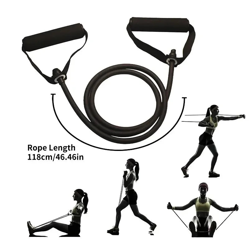 Resistance Bands with Handles – Home Strength Training Fitness Bands for Men & Women