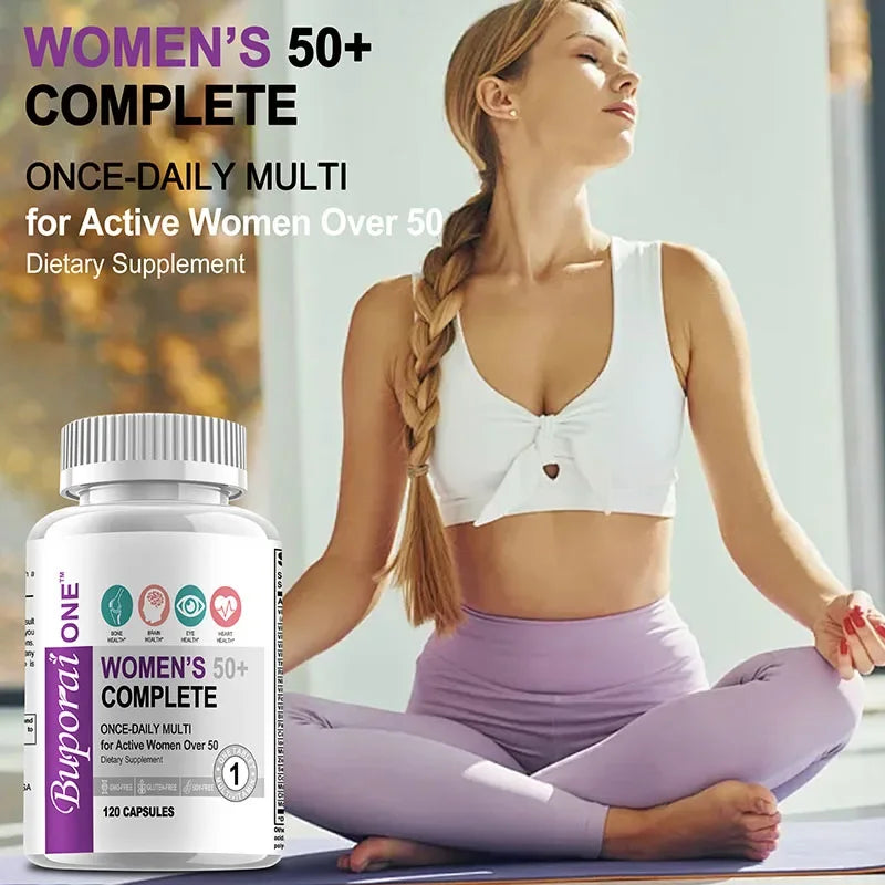 Women 50+ Complete Multivitamin Bone Brain Eye Support