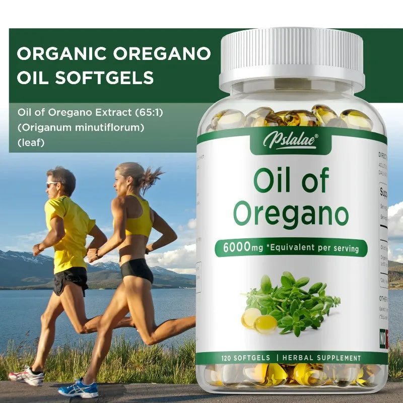 Oil of Oregano Capsules Digestive Immune Support Herbal