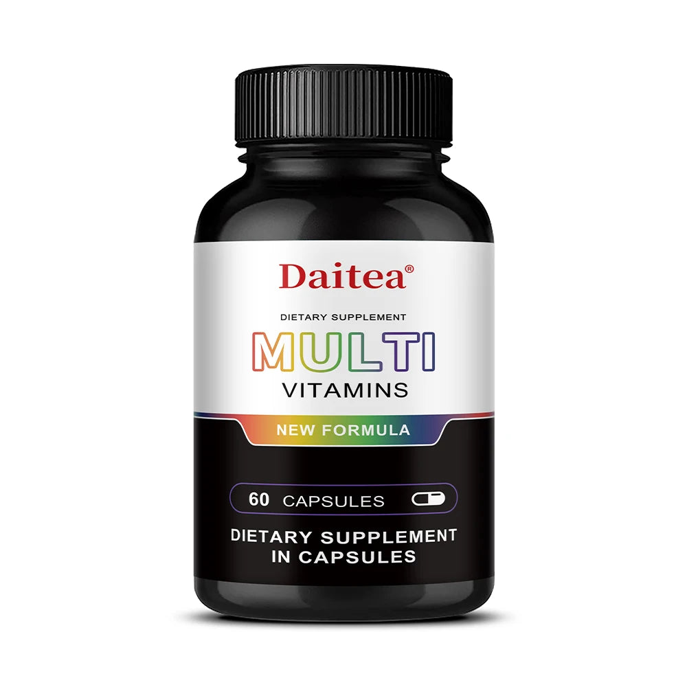 Multivitamin Mineral Energy Muscle Immune Support Capsules 120ct