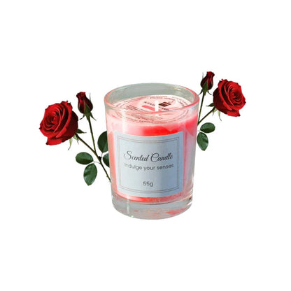 Handmade Soy Aromatherapy Candle Gift Box Glass Jar
