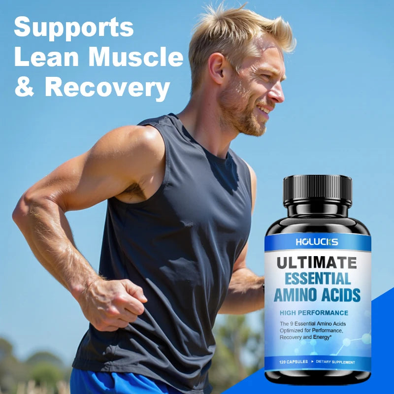 Advanced Amino Acid Capsules Muscle Strength Energy Support