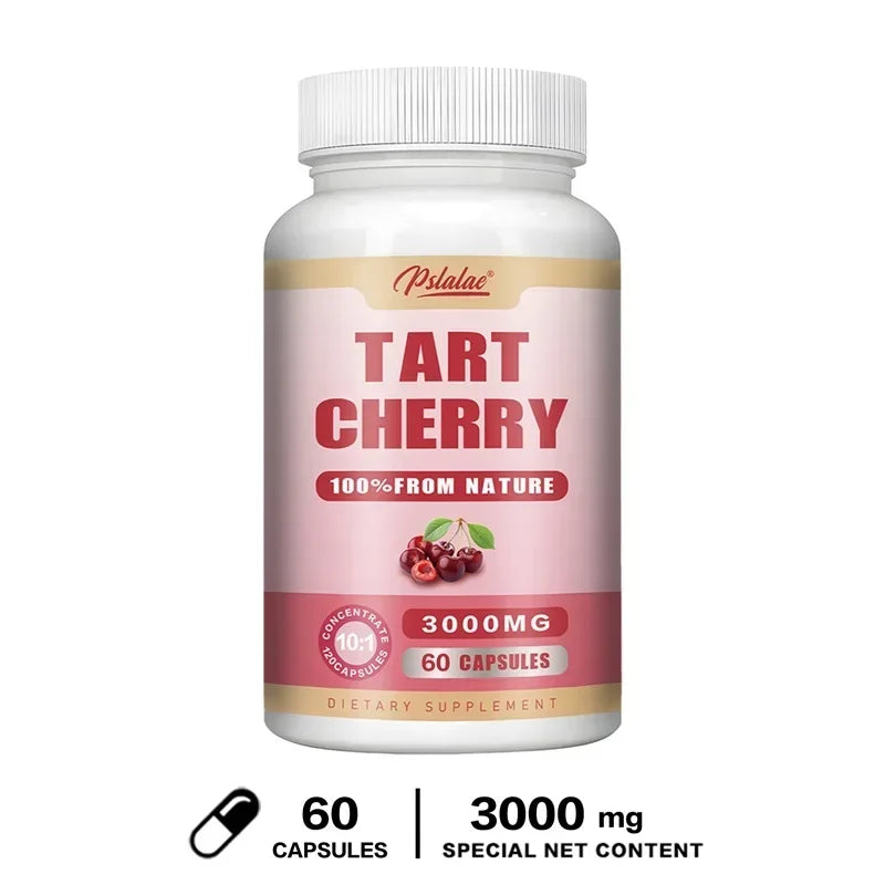 Tart Cherry Capsules 3000mg Joint Recovery Uric Support