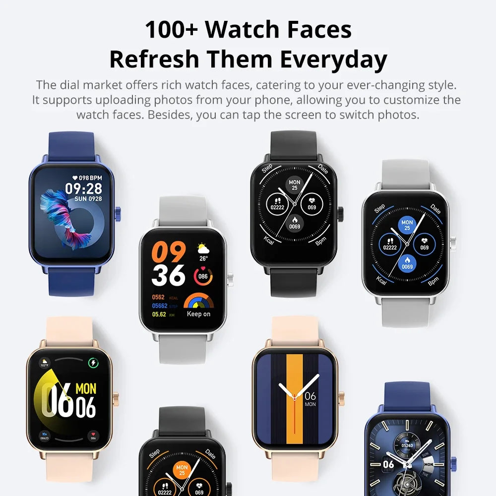 COLMI P81 Smart Watch with Voice Calling – 1.9" HD Display & Health Monitor