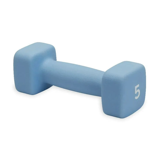 5lb Neoprene Dumbbell Single Hand Weight Fitness