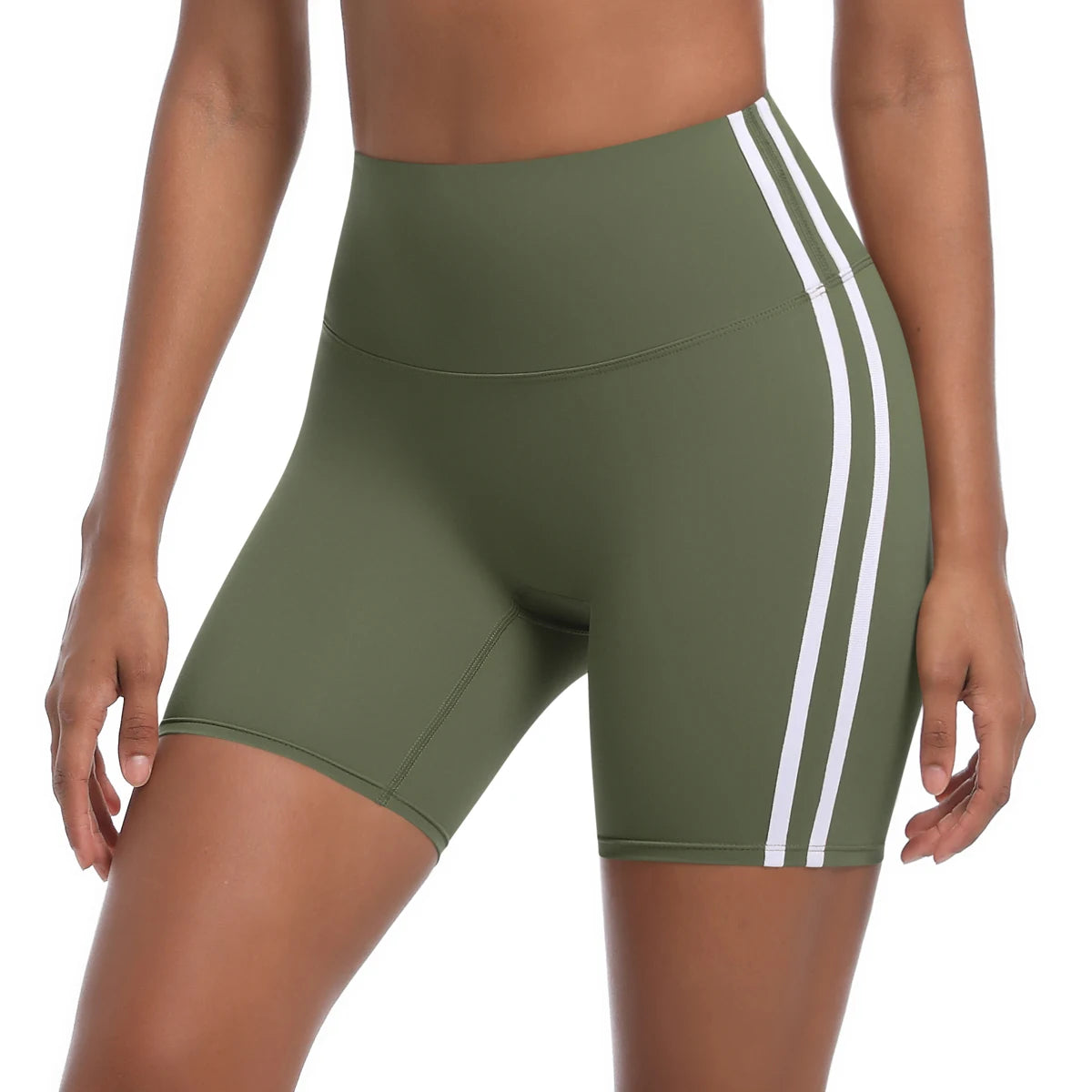 Women's High Waist Quick Dry Yoga Fitness Shorts