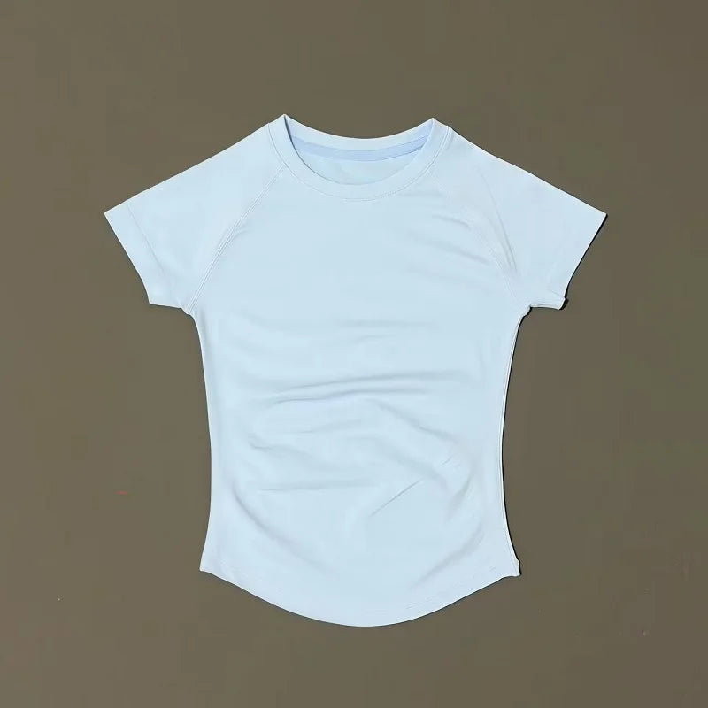 Women's Quick Dry Breathable Short Sleeve Sports T-Shirt