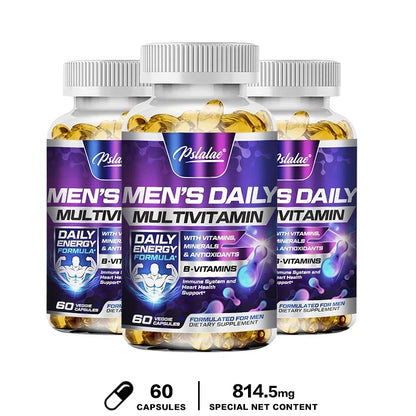 Men's Daily Multivitamin Energy Immunity Health Support Capsules