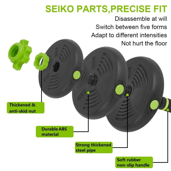 Adjustable Dumbbells 4-in-1 Home Gym Weight Set