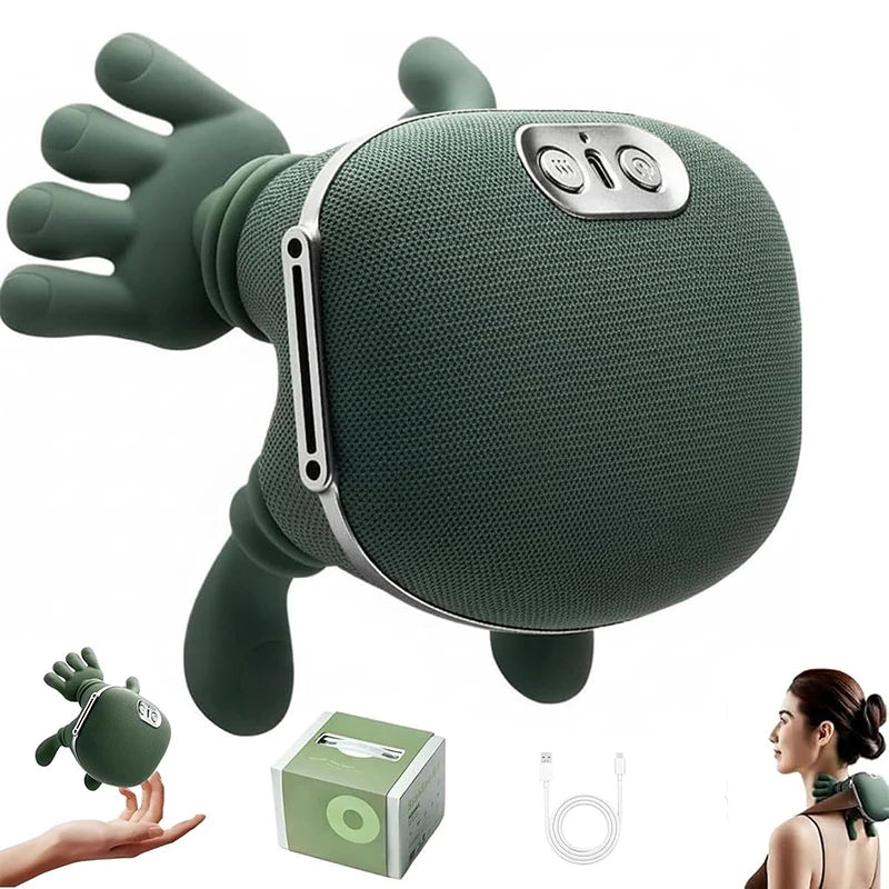 Bionic Neck Shoulder Massager Shawl with Kneading Therapy Modes