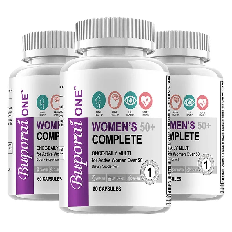 Women 50+ Complete Multivitamin Bone Brain Eye Support