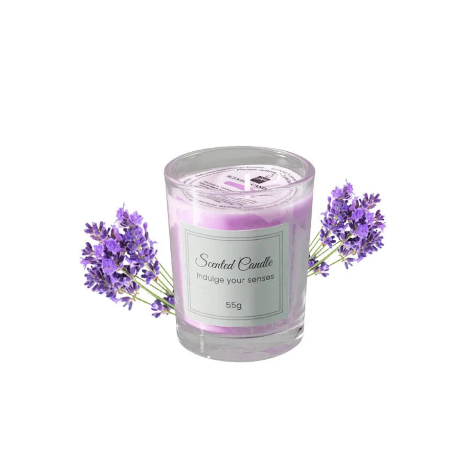 Handmade Soy Aromatherapy Candle Gift Box Glass Jar