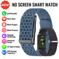Screenless Smart Bracelet Heart Rate Fitness Activity Tracker Watch