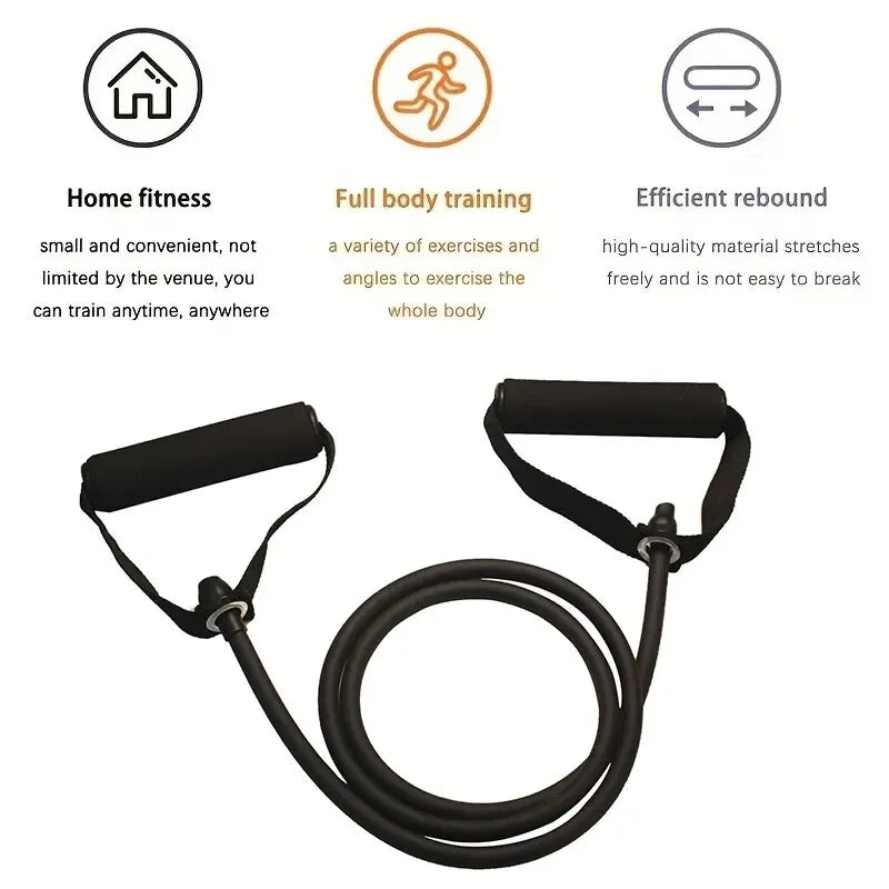 Resistance Bands with Handles – Home Strength Training Fitness Bands for Men & Women