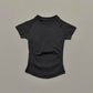 Women's Quick Dry Breathable Short Sleeve Sports T-Shirt