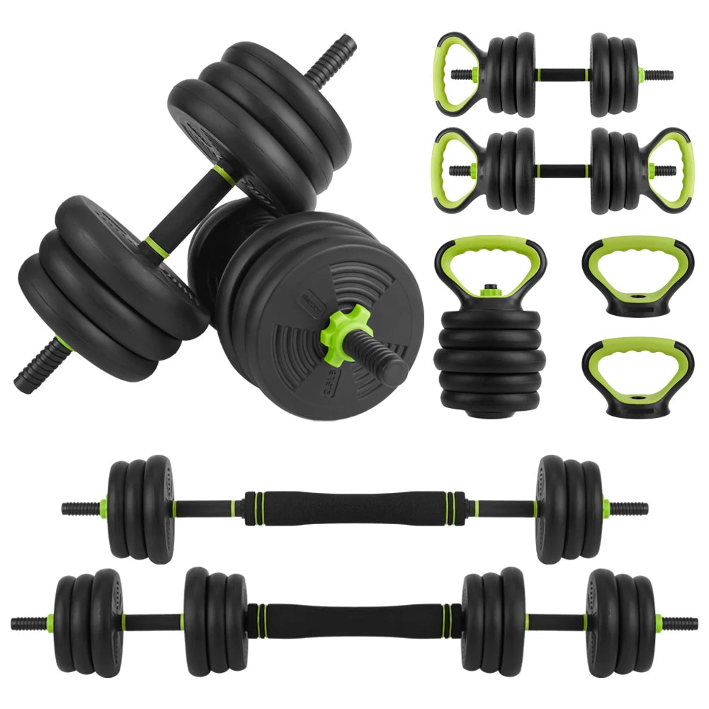 Adjustable Dumbbells 4-in-1 Home Gym Weight Set