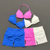 Women's 2-Piece Sports Bra and Shorts Activewear Set