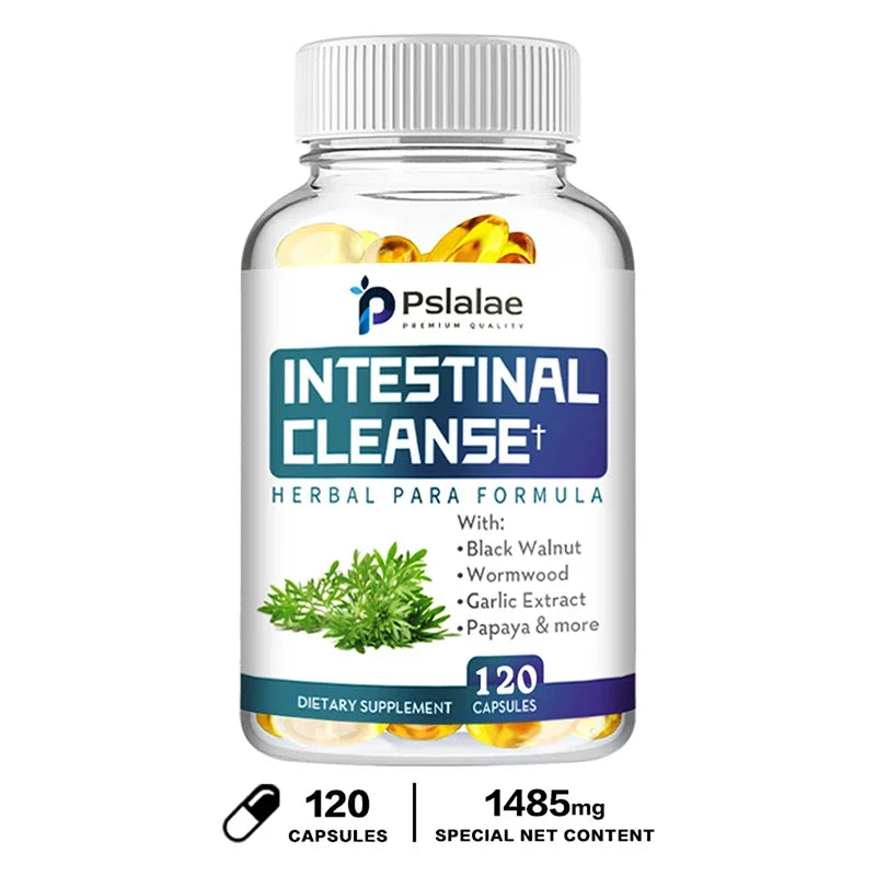 Intestinal Cleanse Detox Colon Liver Support Capsules Formula