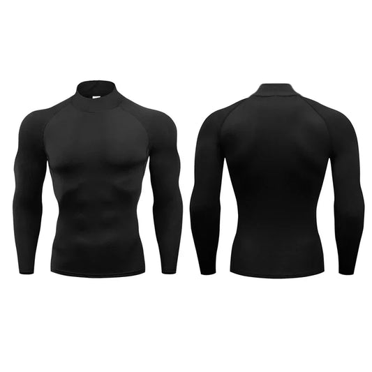 Men's Compression Long Sleeve Quick Dry Sports Shirt