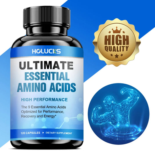 Advanced Amino Acid Capsules Muscle Strength Energy Support