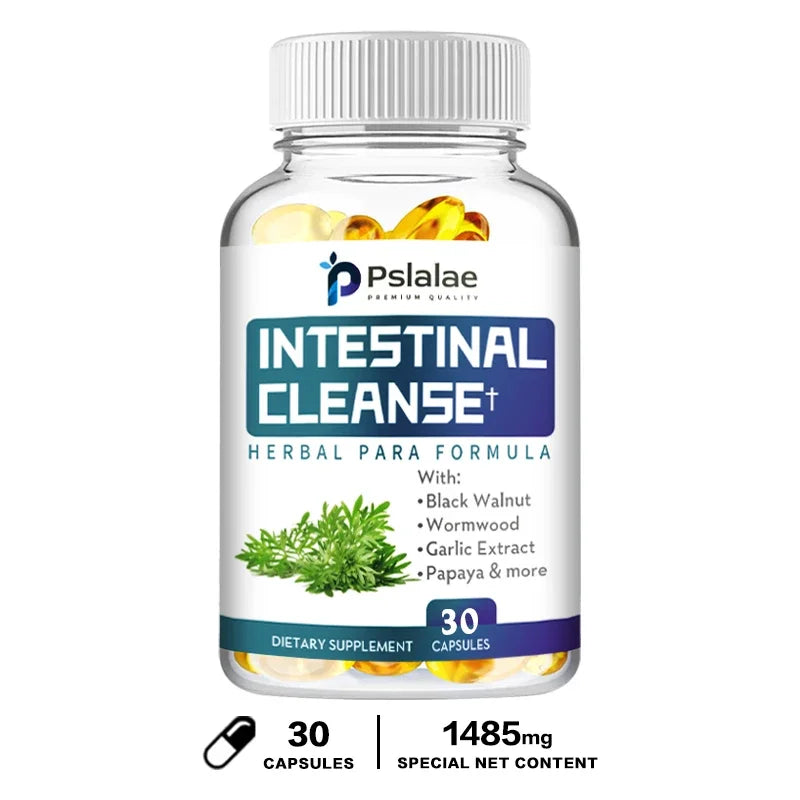 Intestinal Cleanse Detox Colon Liver Support Capsules Formula