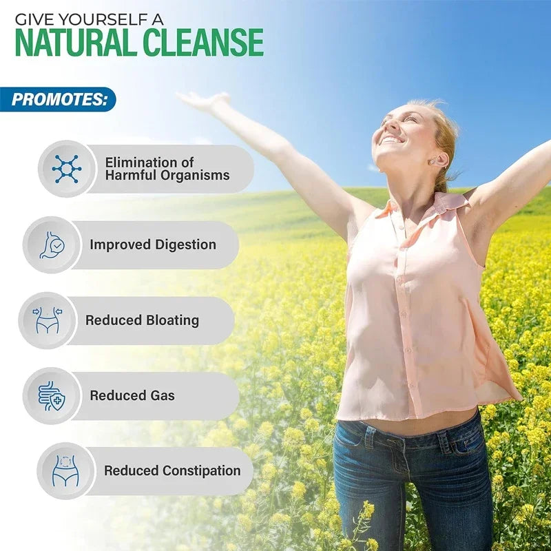 Intestinal Cleanse Detox Colon Liver Support Capsules Formula
